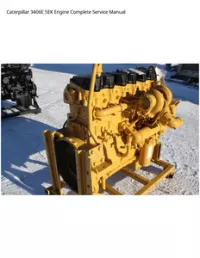 Caterpillar 3406E 5EK Engine Complete Service Manual preview