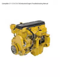 Caterpillar C11 C13 C15 C18 Industrial Engine Troubleshooting Manual preview