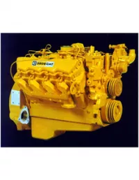 Caterpillar 3208 Diesel Truck Engine Service Shop Manual preview