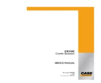 Case CX210C Crawler Excavator Service Repair Manual (LATAM) preview