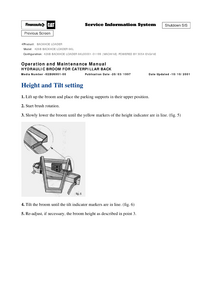 Caterpillar 426B manual pdf