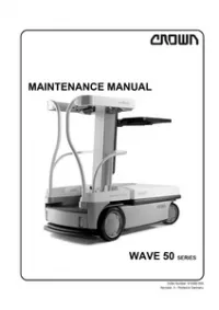 Crown WAVE50 Series Service Manual preview