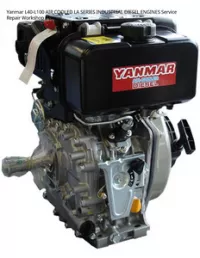 Yanmar L40-L100 AIR COOLED LA SERIES INDUSTRIAL DIESEL ENGINES Service Repair Workshop Manual preview