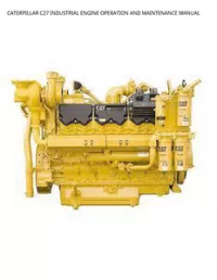 CATERPILLAR C27 INDUSTRIAL ENGINE OPERATION AND MAINTENANCE MANUAL preview