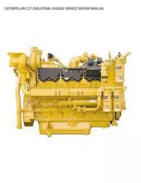 CATERPILLAR C27 INDUSTRIAL ENGINE SERVICE REPAIR MANUAL preview