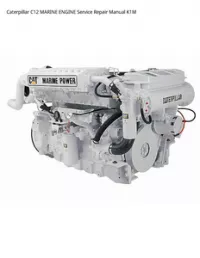Caterpillar C12 MARINE ENGINE Service Repair Manual K1M preview