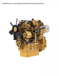 CATERPILLAR C2.2 INDUSTRIAL ENGINE PARTS CATALOG MANUAL preview