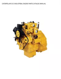CATERPILLAR C0.5 INDUSTRIAL ENGINE PARTS CATALOG MANUAL preview