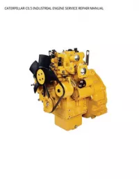 CATERPILLAR C0.5 INDUSTRIAL ENGINE SERVICE REPAIR MANUAL preview