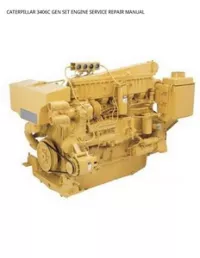 CATERPILLAR 3406C GEN SET ENGINE SERVICE REPAIR MANUAL preview
