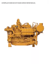 CATERPILLAR 3304B GEN SET ENGINE SERVICE REPAIR MANUAL preview