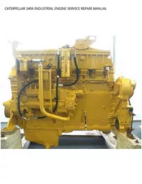 CATERPILLAR 3406 INDUSTRIAL ENGINE SERVICE REPAIR MANUAL preview