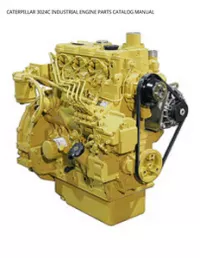 CATERPILLAR 3024C INDUSTRIAL ENGINE PARTS CATALOG MANUAL preview