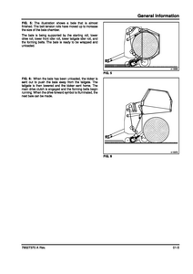 Challenger RB563A Round Baler manual pdf