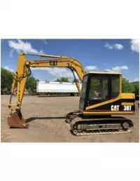 Caterpillar 307 EXCAVATOR Spare Parts Catalog Manual 2WM preview