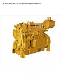 CATERPILLAR G3306 GAS ENGINE SERVICE REPAIR MANUAL preview