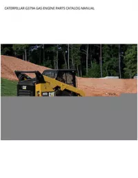 CATERPILLAR G379A GAS ENGINE PARTS CATALOG MANUAL preview