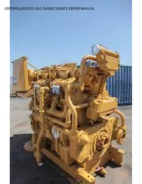 CATERPILLAR G379 GAS ENGINE SERVICE REPAIR MANUAL preview