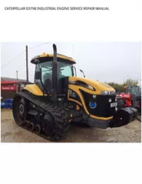 CATERPILLAR D379B INDUSTRIAL ENGINE SERVICE REPAIR MANUAL preview