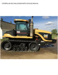 CATERPILLAR 95E CHALLENGER PARTS CATALOG MANUAL preview