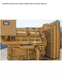 CATERPILLAR D379 INDUSTRIAL ENGINE PARTS CATALOG MANUAL preview