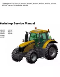 Challenger MT515E  MT525E  MT535E  MT545E  MT555E  MT565E  MT575E  MT585E  MT595E Tractors Service Repair Manual preview