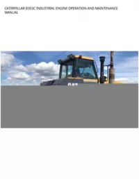 CATERPILLAR D353C INDUSTRIAL ENGINE OPERATION AND MAINTENANCE MANUAL preview