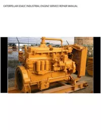 CATERPILLAR D342C INDUSTRIAL ENGINE SERVICE REPAIR MANUAL preview