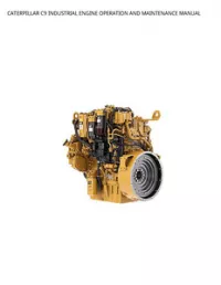 CATERPILLAR C9 INDUSTRIAL ENGINE OPERATION AND MAINTENANCE MANUAL preview