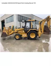 Caterpillar 235B EXCAVATOR Spare Parts Catalog Manual 1FD preview