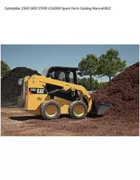 Caterpillar 236D SKID STEER LOADER Spare Parts Catalog Manual BGZ preview