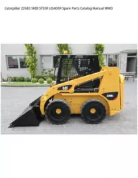Caterpillar 226B3 SKID STEER LOADER Spare Parts Catalog Manual MWD preview