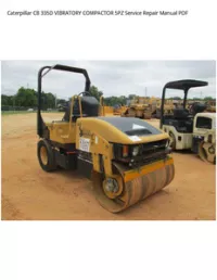 Caterpillar CB 335D VIBRATORY COMPACTOR 5PZ Service Repair Manual PDF preview
