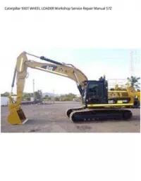 Caterpillar 930T WHEEL LOADER Workshop Service Repair Manual 57Z preview