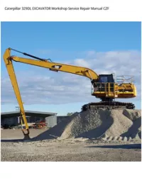 Caterpillar 329DL EXCAVATOR Workshop Service Repair Manual CZF preview