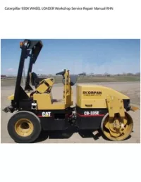 Caterpillar 930K WHEEL LOADER Workshop Service Repair Manual RHN preview