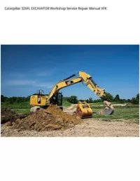 Caterpillar 326FL EXCAVATOR Workshop Service Repair Manual XFK preview