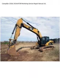 Caterpillar 325DL EXCAVATOR Workshop Service Repair Manual LAL preview
