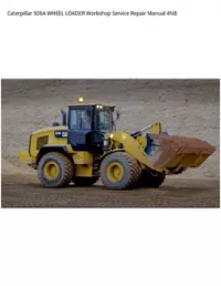 Caterpillar 926A WHEEL LOADER Workshop Service Repair Manual 4NB preview
