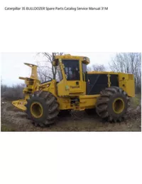 Caterpillar 3S BULLDOZER Spare Parts Catalog Service Manual 31M preview