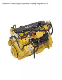 Caterpillar C7 Diesel Engine Disassembly Assembly Shop Manual C7S preview