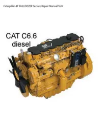 Caterpillar 4P BULLDOZER Service Repair Manual 5NH preview
