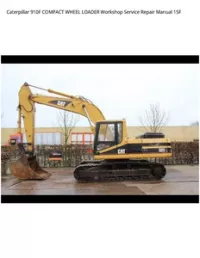 Caterpillar 910F COMPACT WHEEL LOADER Workshop Service Repair Manual 1SF preview