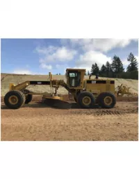 Caterpillar 16H MOTOR GRADER Spare Parts Catalog Manual ATS preview
