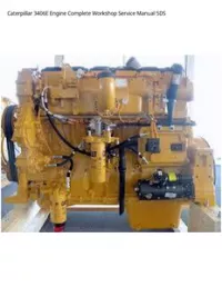 Caterpillar 3406E Engine Complete Workshop Service Manual 5DS preview
