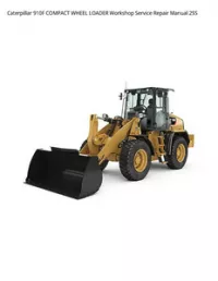 Caterpillar 910F COMPACT WHEEL LOADER Workshop Service Repair Manual 2SS preview