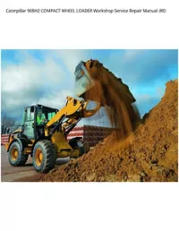 Caterpillar 908H2 COMPACT WHEEL LOADER Workshop Service Repair Manual JRD preview