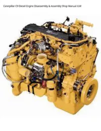 Caterpillar C9 Diesel Engine Disassembly & Assembly Shop Manual JLW preview