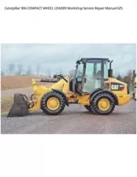 Caterpillar 906 COMPACT WHEEL LOADER Workshop Service Repair Manual 6ZS preview