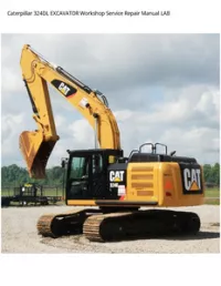 Caterpillar 324DL EXCAVATOR Workshop Service Repair Manual LAB preview